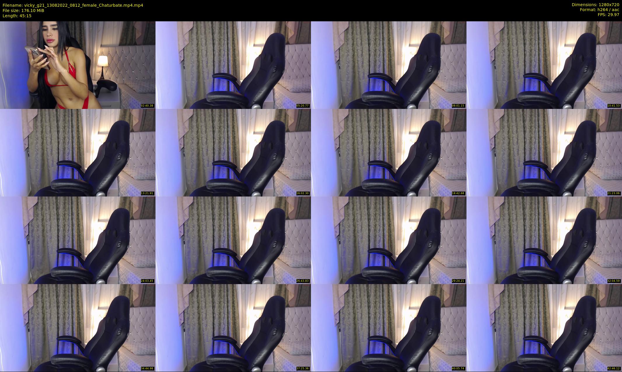 vicky_g21 — 46 minute Chaturbate female cam show recording, 720p, Aug 13, 2022
