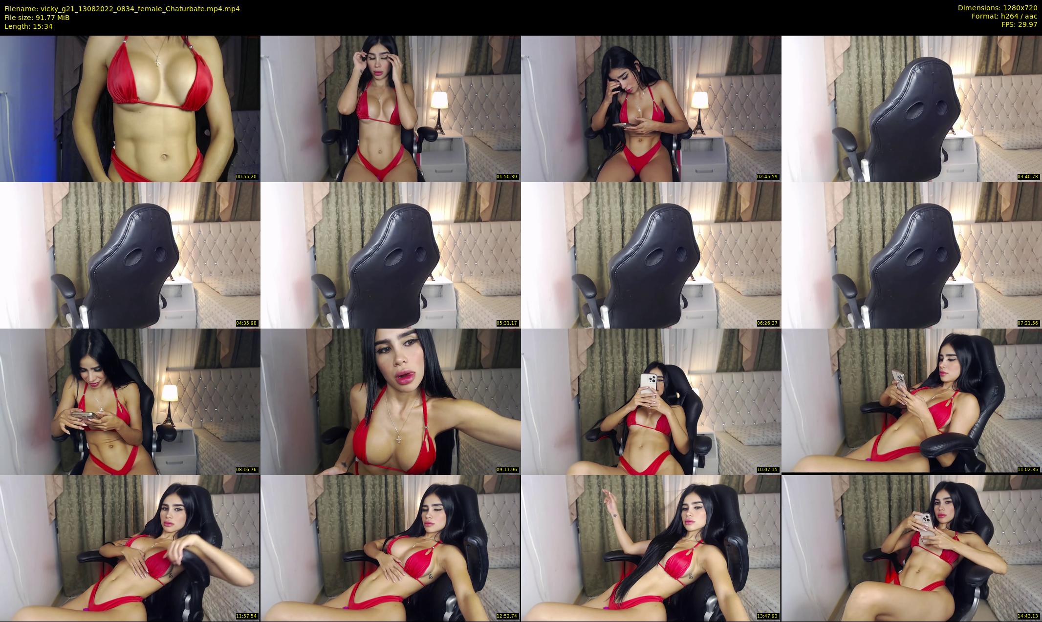 vicky_g21 — 16 minute Chaturbate female cam show recording, 720p, Aug 13, 2022