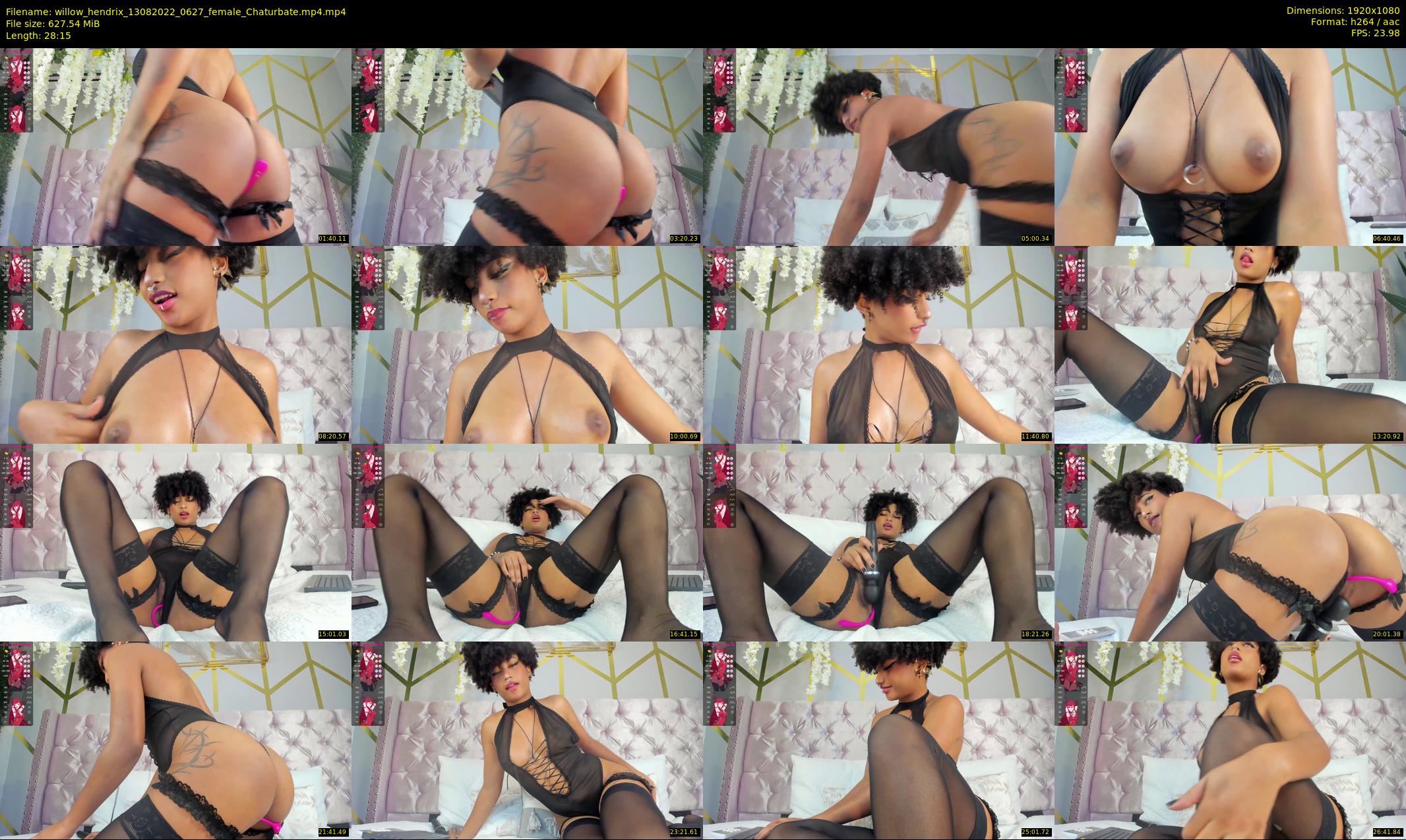 willow_hendrix — 29 minute Chaturbate female cam show recording, 1080p, Aug 13, 2022