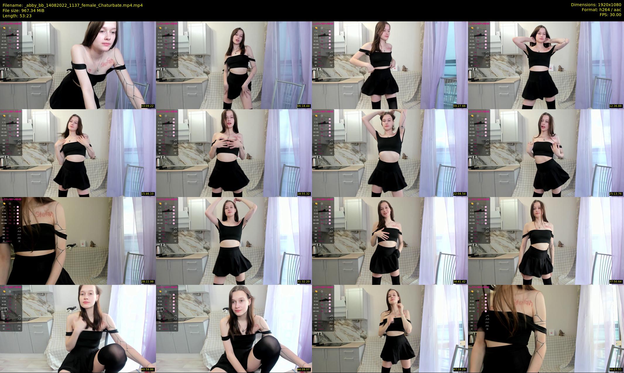 _abby_bb — 54 minute Chaturbate female cam show recording, 1080p, Aug 14, 2022