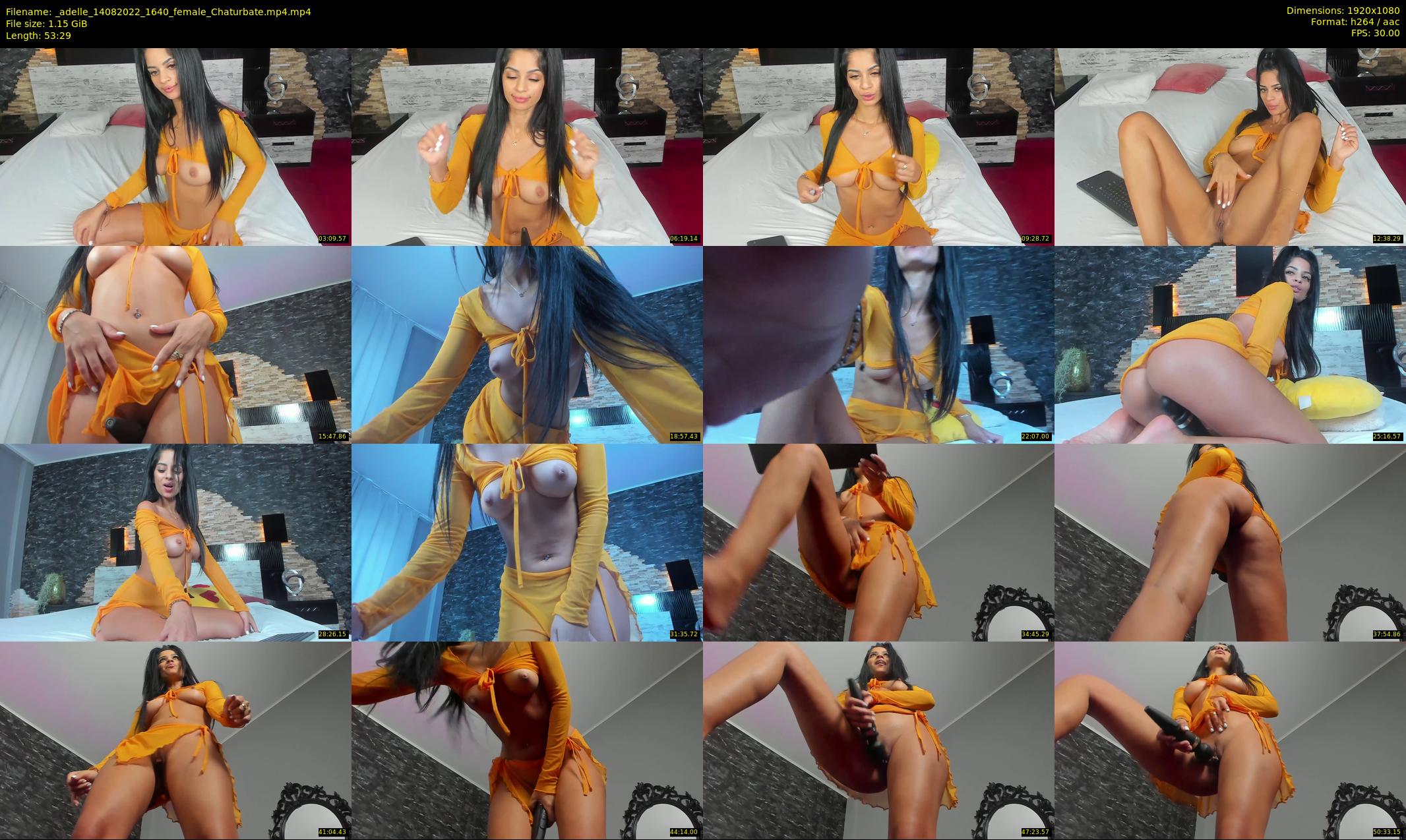 _adelle — 54 minute Chaturbate female cam show recording, 1080p, Aug 14, 2022