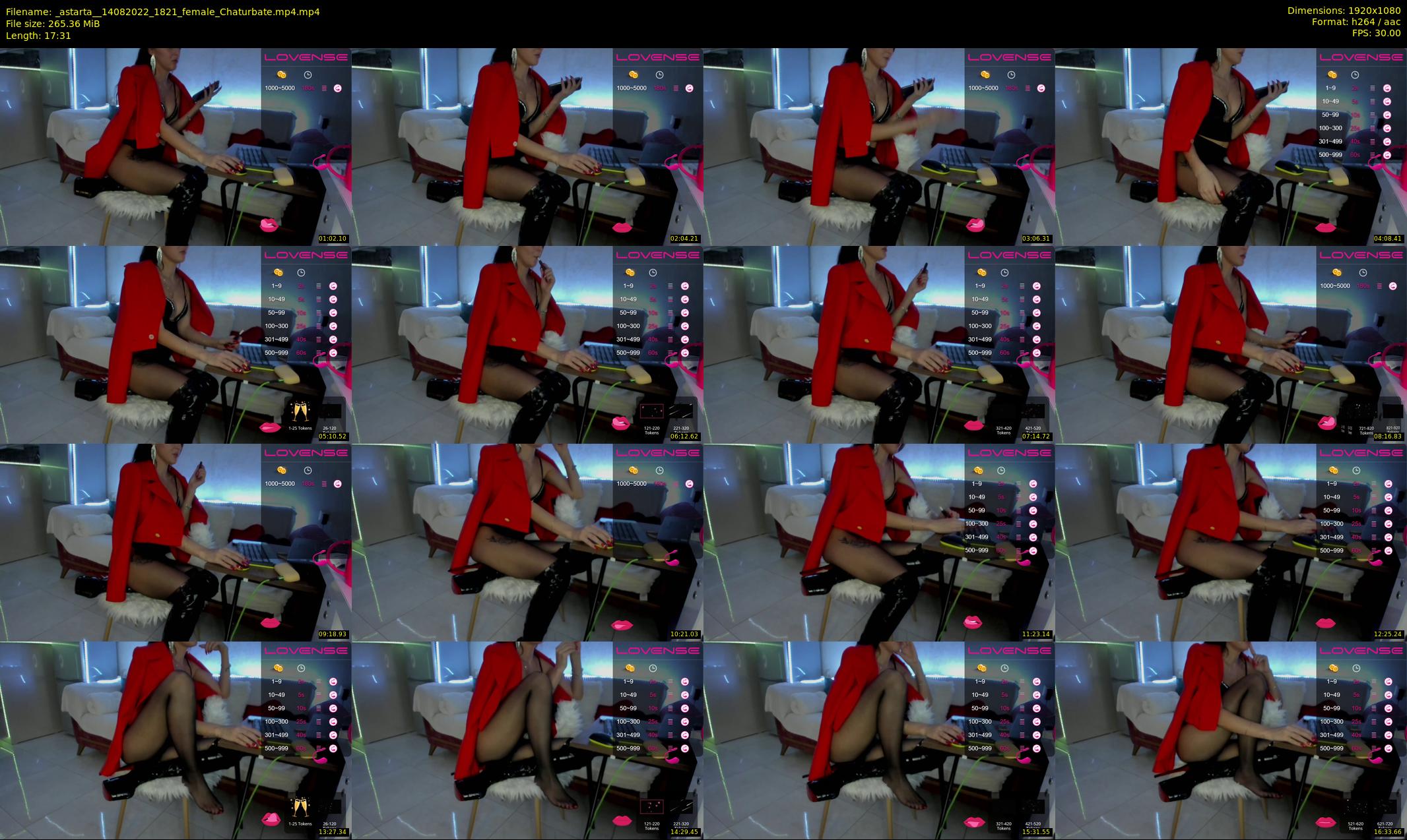 _astarta_ — 18 minute Chaturbate female cam show recording, 1080p, Aug 14, 2022