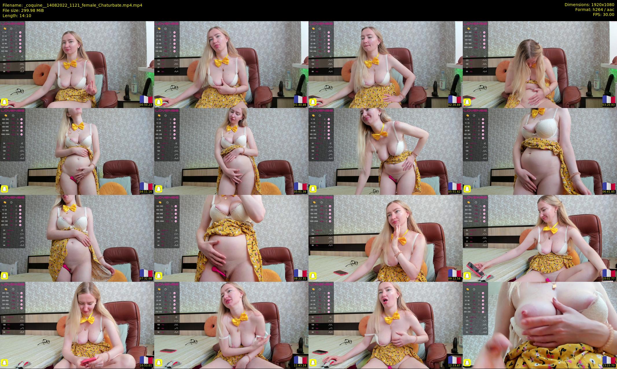 _coquine_ — 15 minute Chaturbate female cam show recording, 1080p, Aug 14, 2022