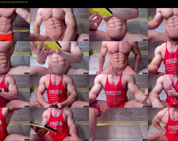 adam_muscle_ — 54 minute Chaturbate male cam show recording, 1080p, Aug 14, 2022