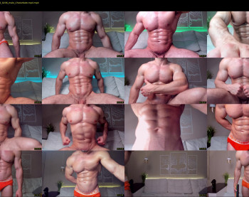adam_muscle_ — 55 minute Chaturbate male cam show recording, 1080p, Aug 15, 2022