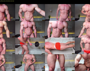 adam_muscle_ — 51 minute Chaturbate male cam show recording, 1080p, Aug 15, 2022