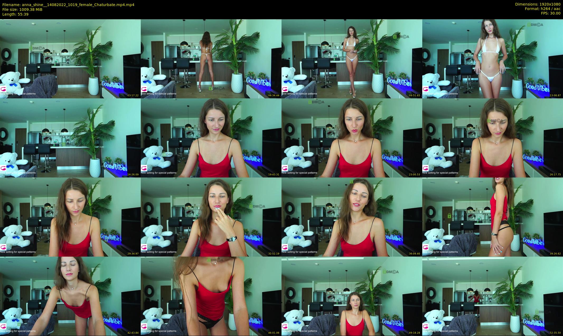 anna_shine_ — 56 minute Chaturbate female cam show recording, 1080p, Aug 14, 2022