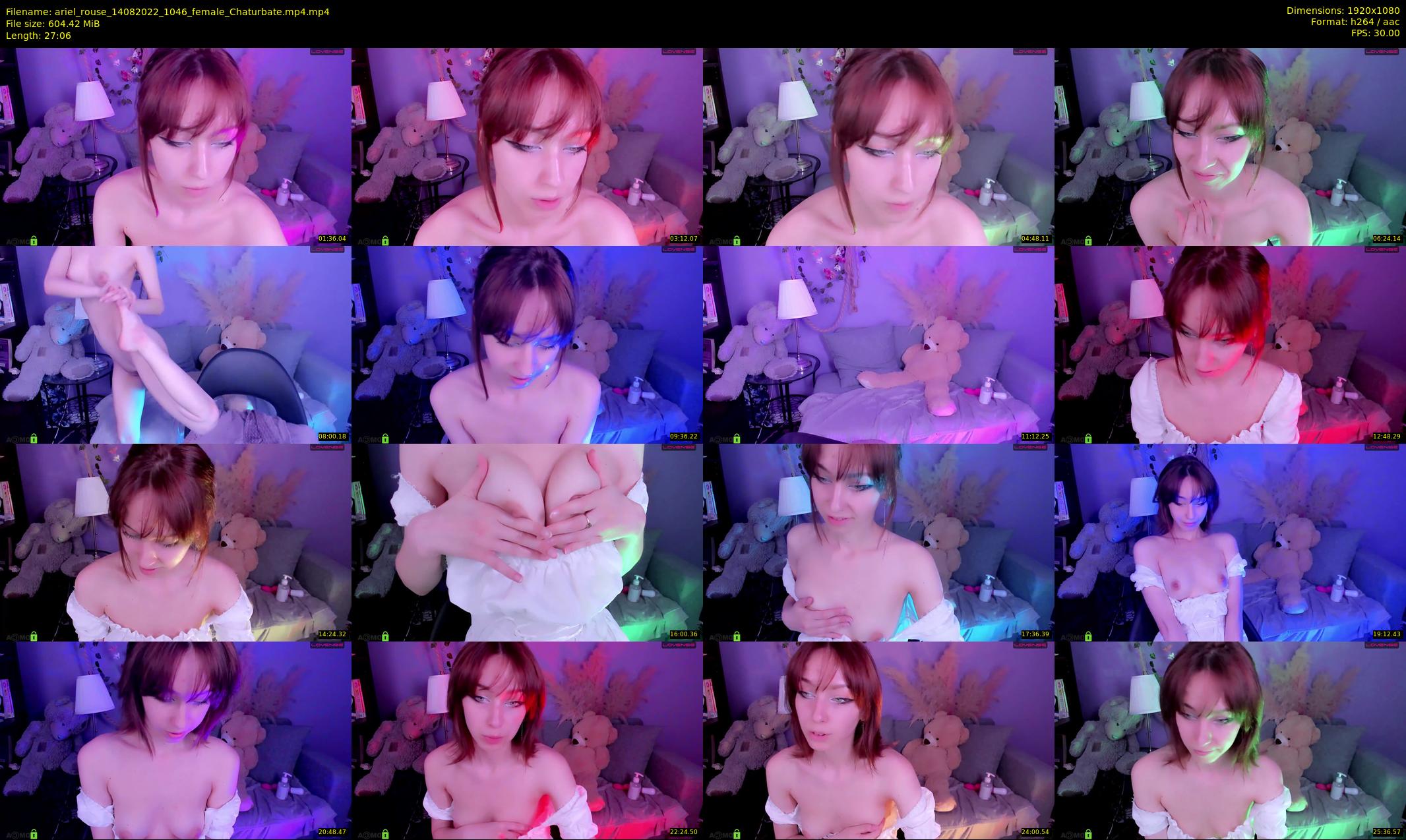 ariel_rouse — 28 minute Chaturbate female cam show recording, 1080p, Aug 14, 2022