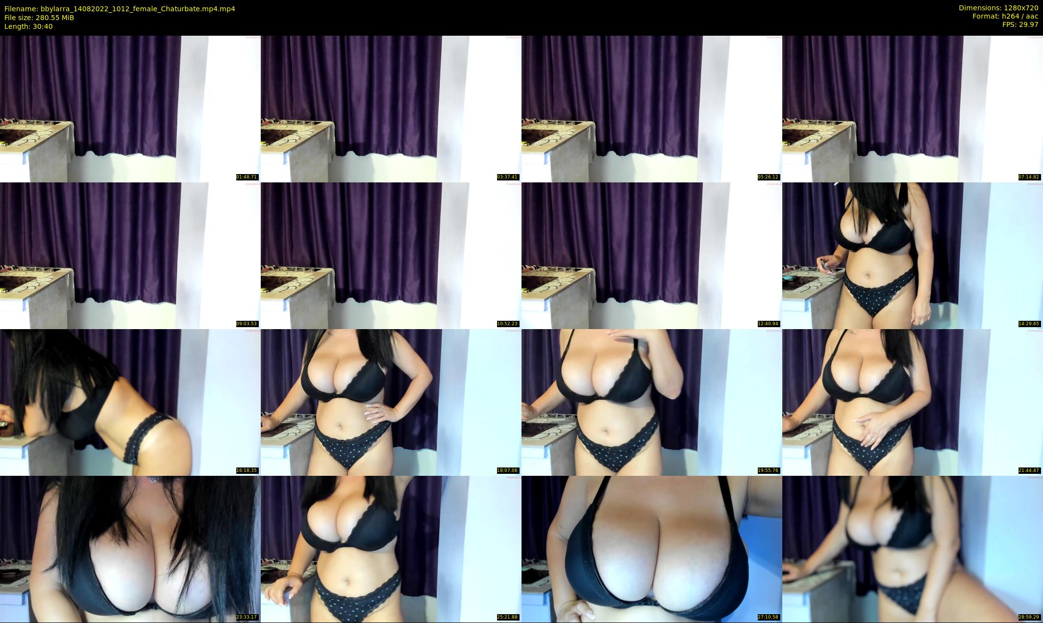 bbylarra — 31 minute Chaturbate couple cam show recording, 720p, Aug 14, 2022