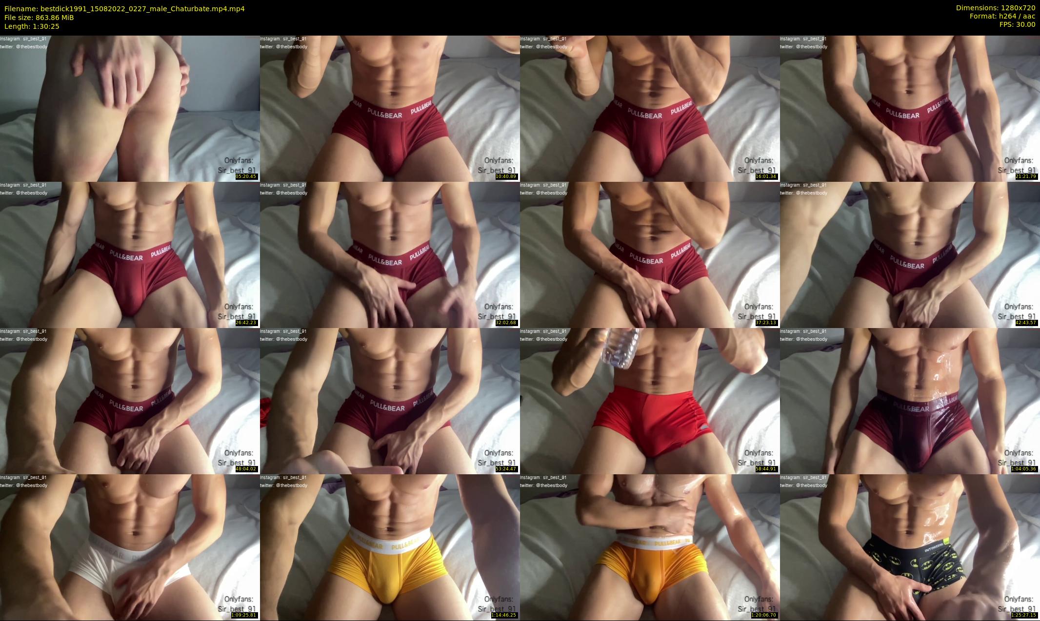 bestdick1991 — 91 minute Chaturbate male cam show recording, 720p, Aug 15, 2022