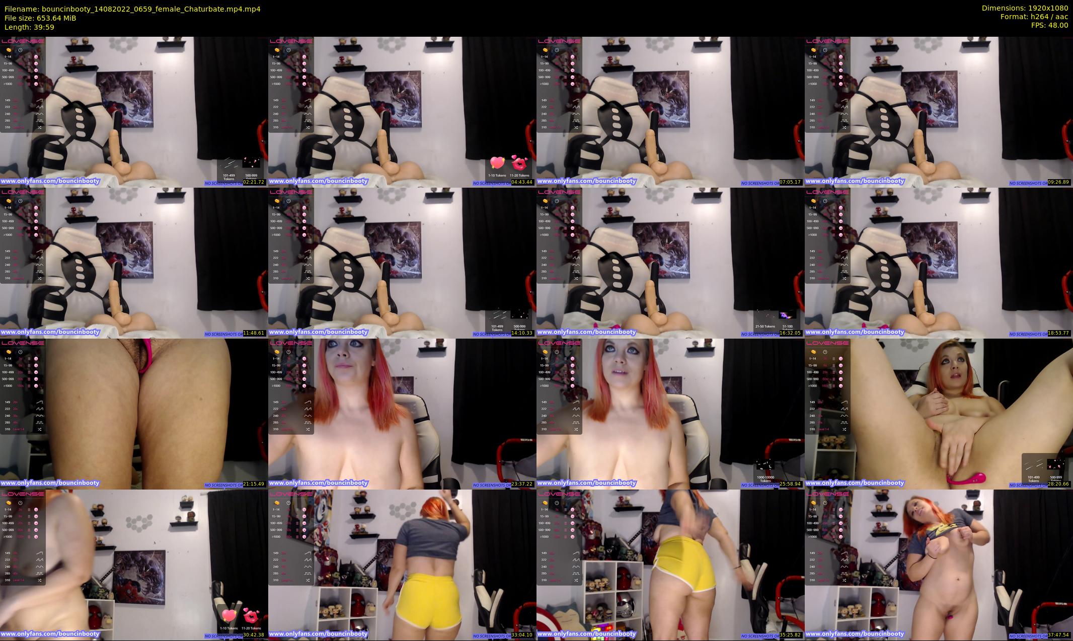 bouncinbooty — 40 minute Chaturbate female cam show recording, 1080p, Aug 14, 2022