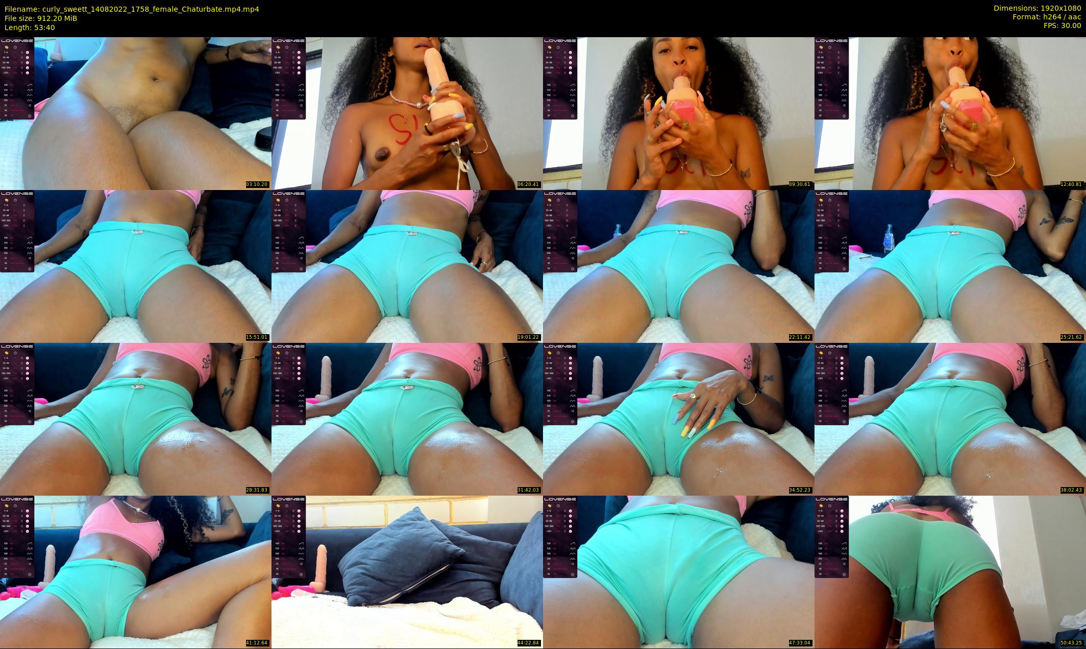 curly_sweett — 54 minute Chaturbate female cam show recording, 1080p, Aug 14, 2022