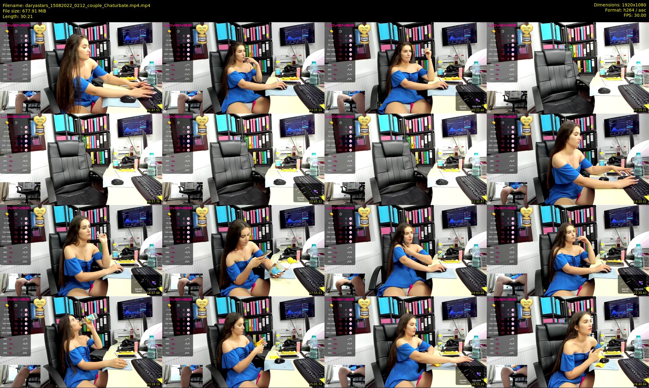 daryastars — 31 minute Chaturbate couple cam show recording, 1080p, Aug 15, 2022