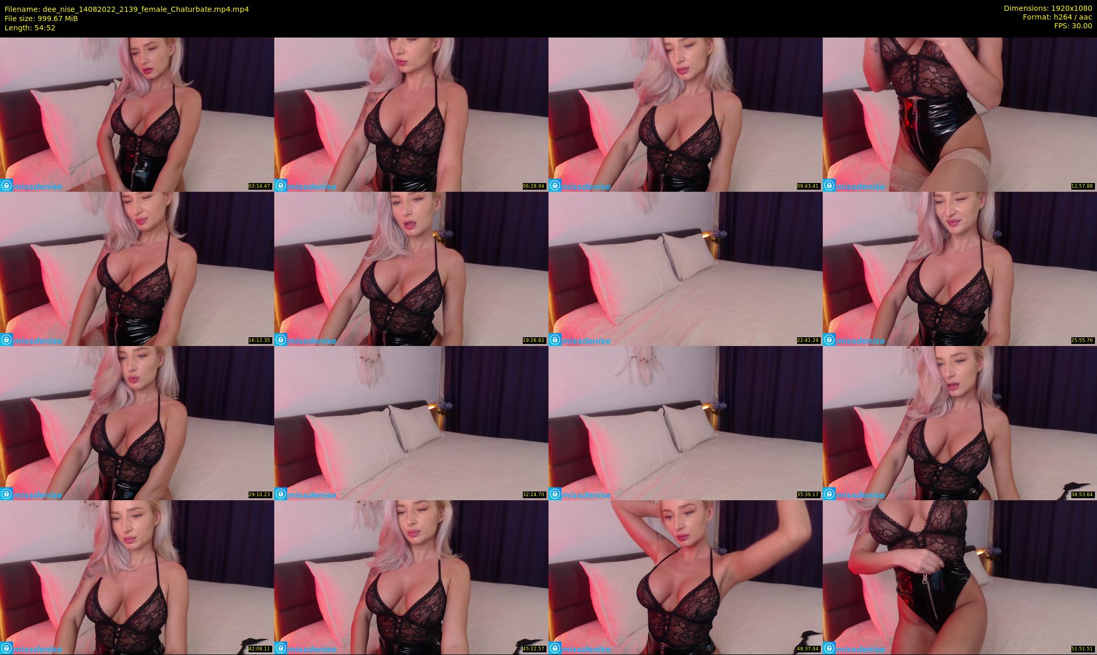 dee_nise — 55 minute Chaturbate female cam show recording, 1080p, Aug 14, 2022