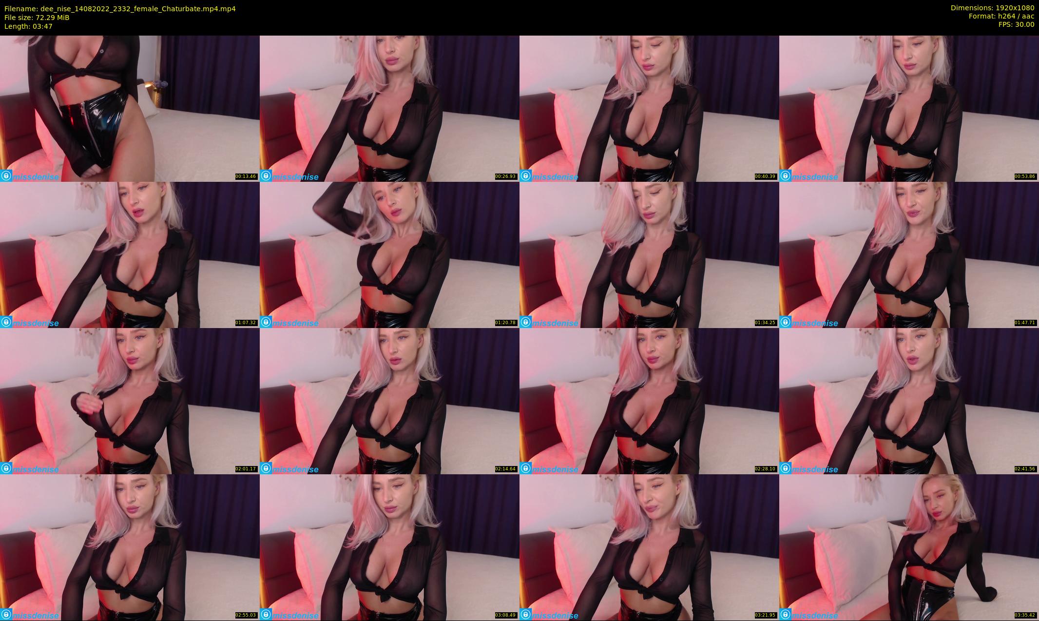 dee_nise — 4 minute Chaturbate female cam show recording, 1080p, Aug 14, 2022