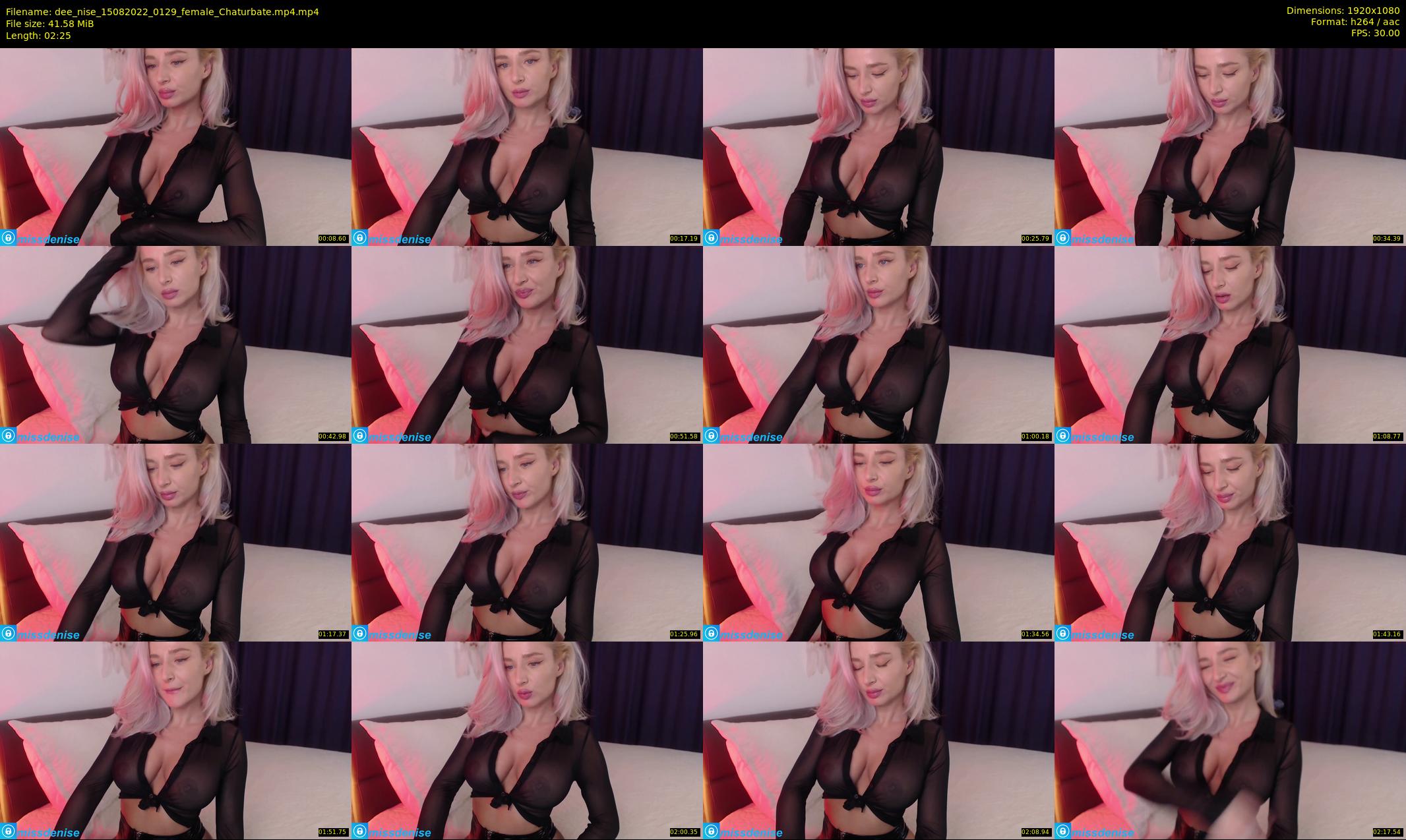 dee_nise — 3 minute Chaturbate female cam show recording, 1080p, Aug 15, 2022