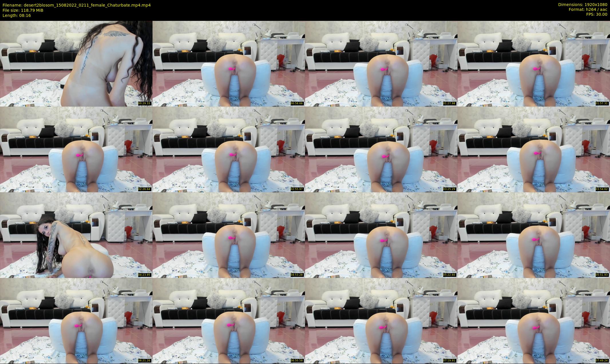 desert2blosom — 9 minute Chaturbate female cam show recording, 1080p, Aug 15, 2022