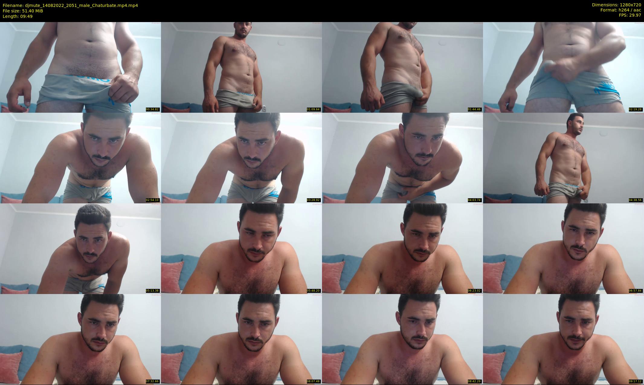 djmute — 10 minute Chaturbate male cam show recording, 720p, Aug 14, 2022