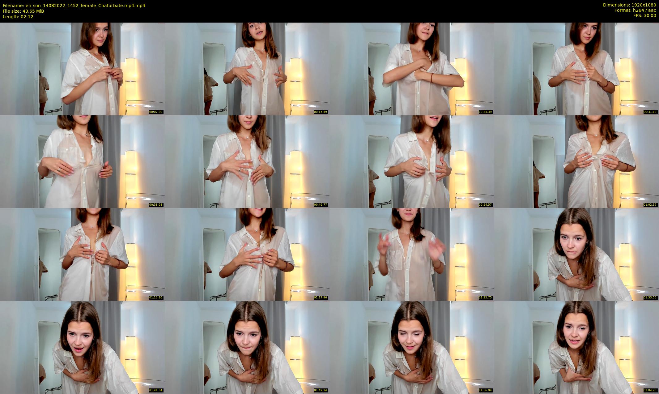 eli_sun — 3 minute Chaturbate female cam show recording, 1080p, Aug 14, 2022