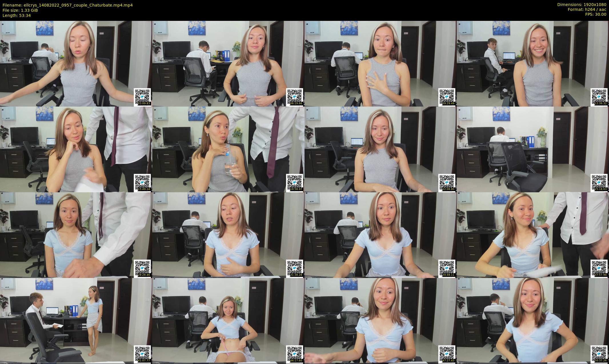 ellcrys — 54 minute Chaturbate couple cam show recording, 1080p, Aug 14, 2022