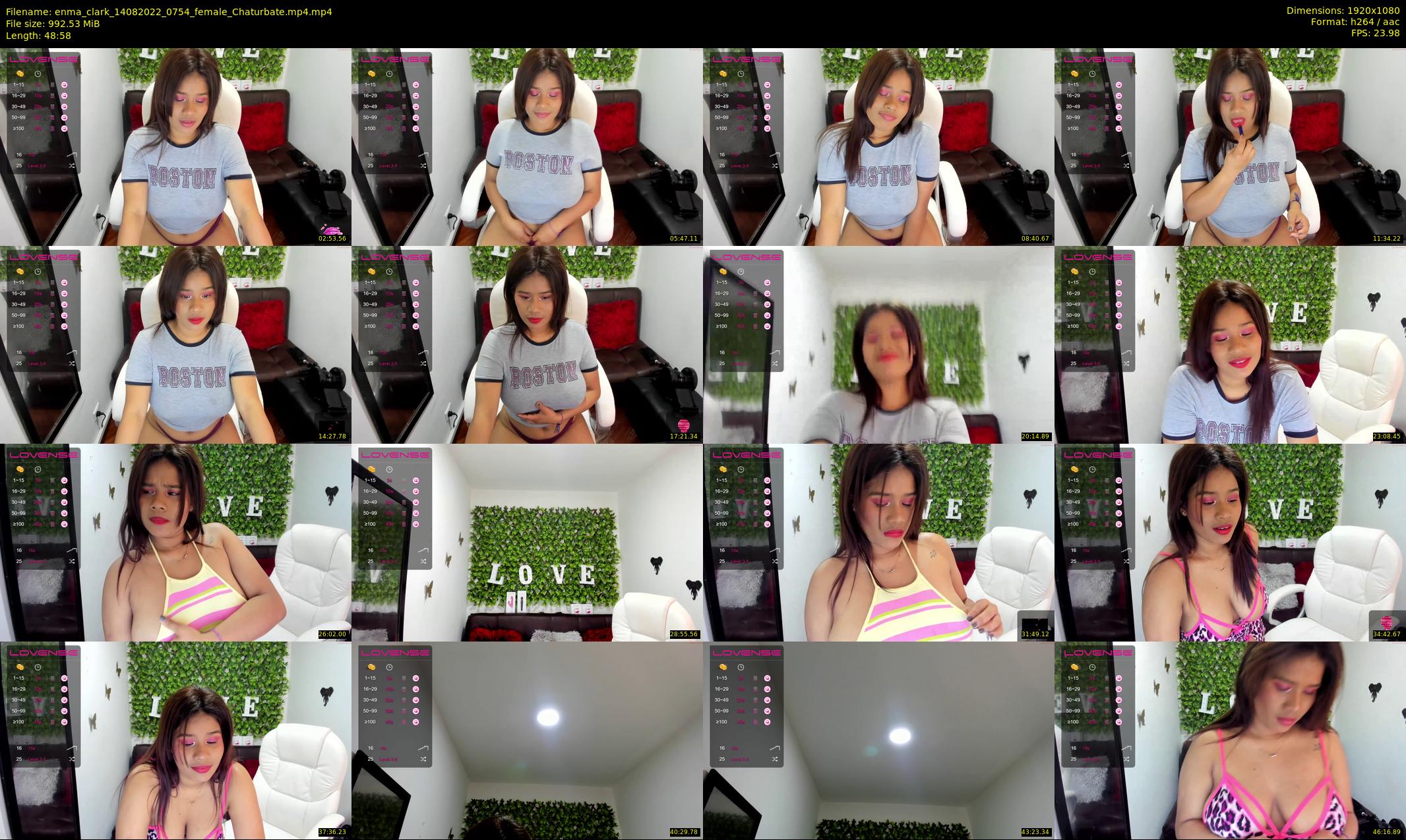 enma_clark — 49 minute Chaturbate female cam show recording, 1080p, Aug 14, 2022