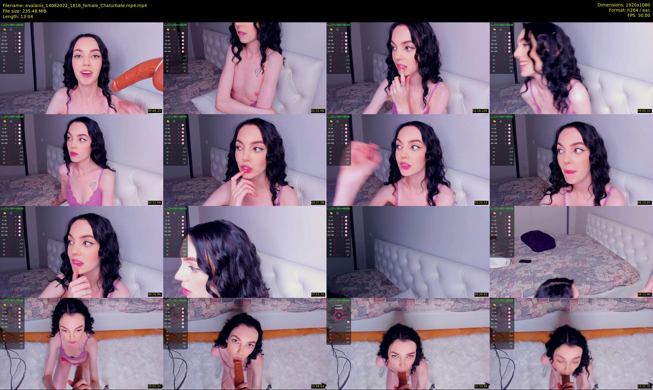 evalanis — 14 minute Chaturbate couple cam show recording, 1080p, Aug 14, 2022