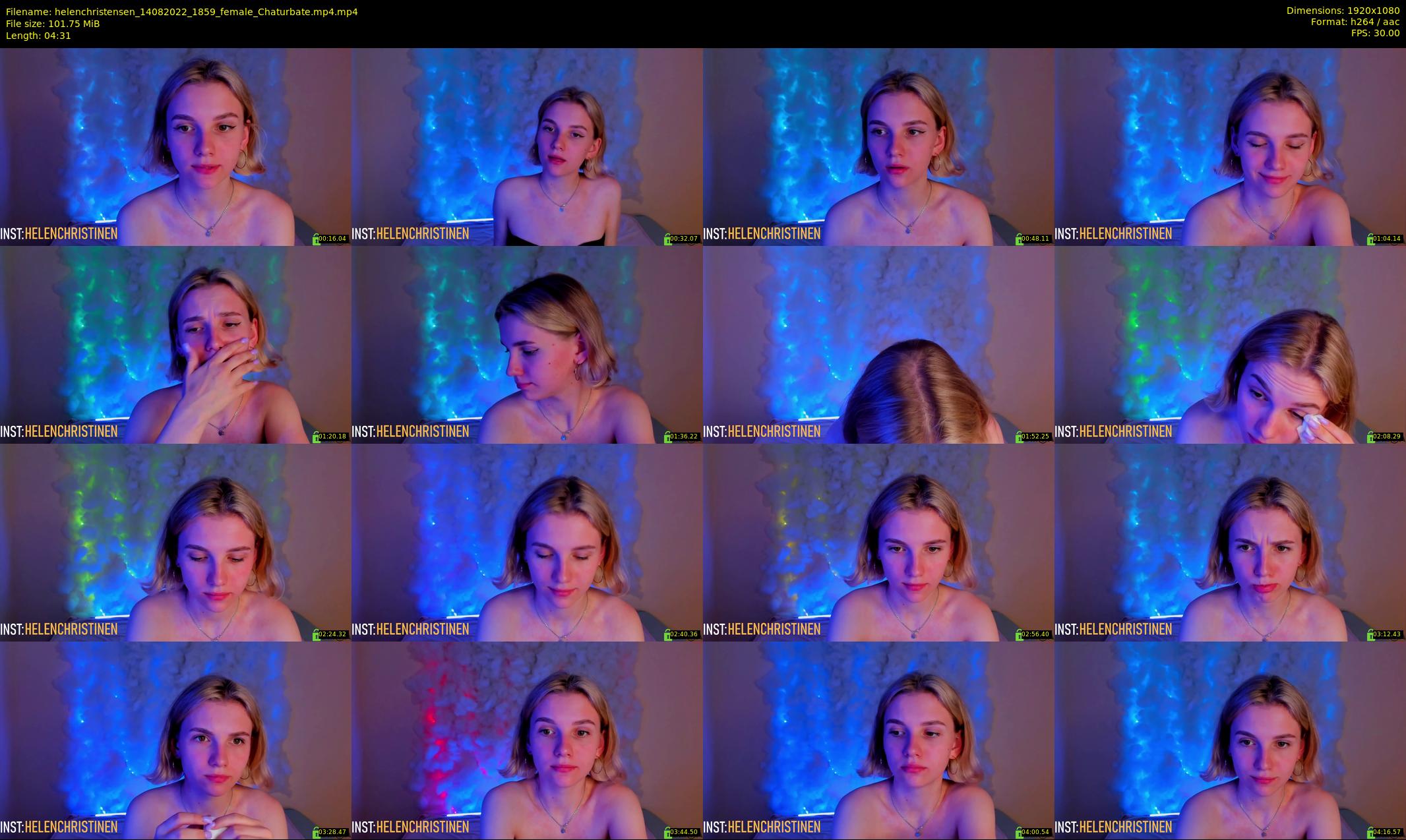 helenchristensen — 5 minute Chaturbate female cam show recording, 1080p, Aug 14, 2022