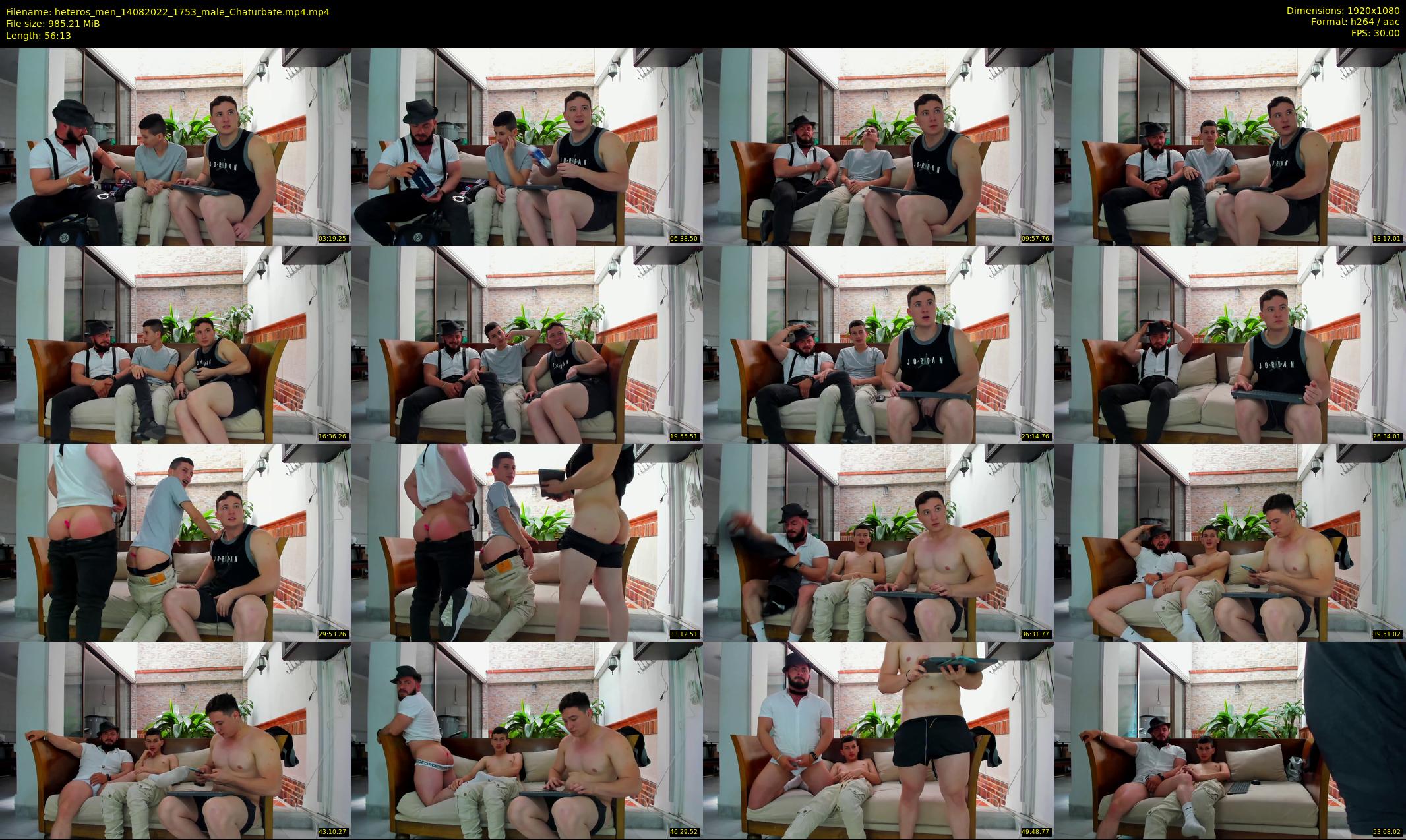 heteros_men — 57 minute Chaturbate male cam show recording, 1080p, Aug 14, 2022