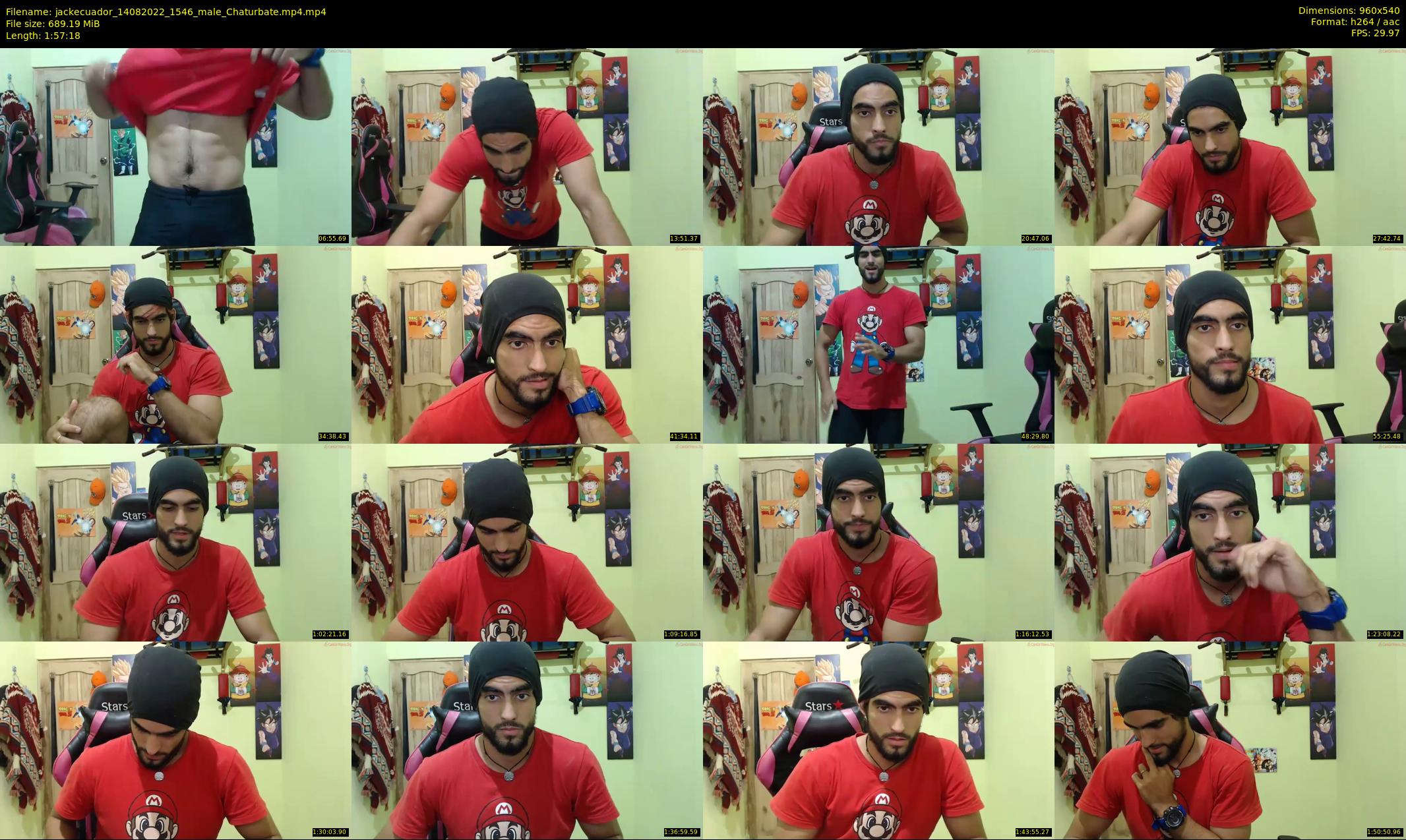 jackecuador — 118 minute Chaturbate male cam show recording, 480p, Aug 14, 2022