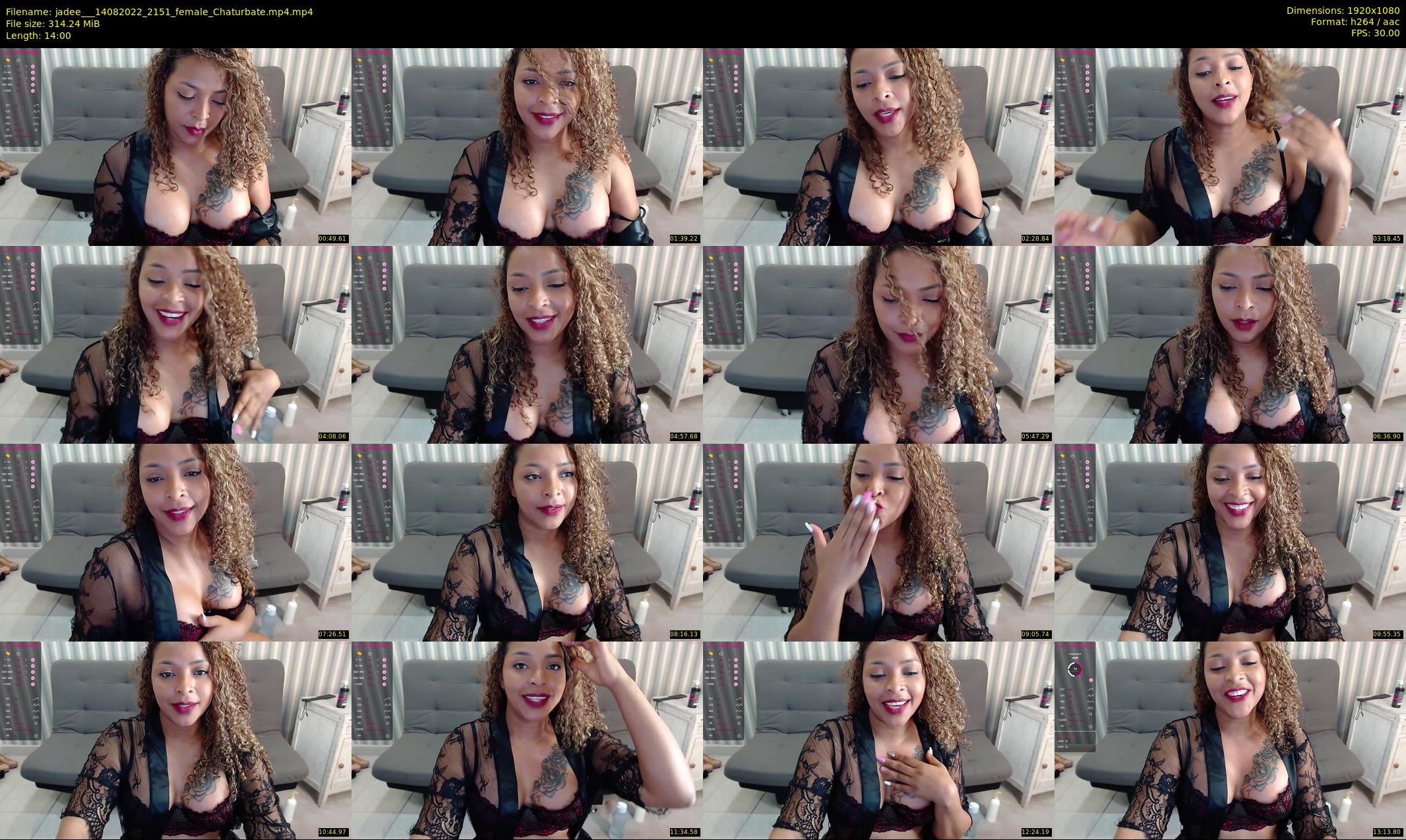 jadee__ — 14 minute Chaturbate female cam show recording, 1080p, Aug 14, 2022