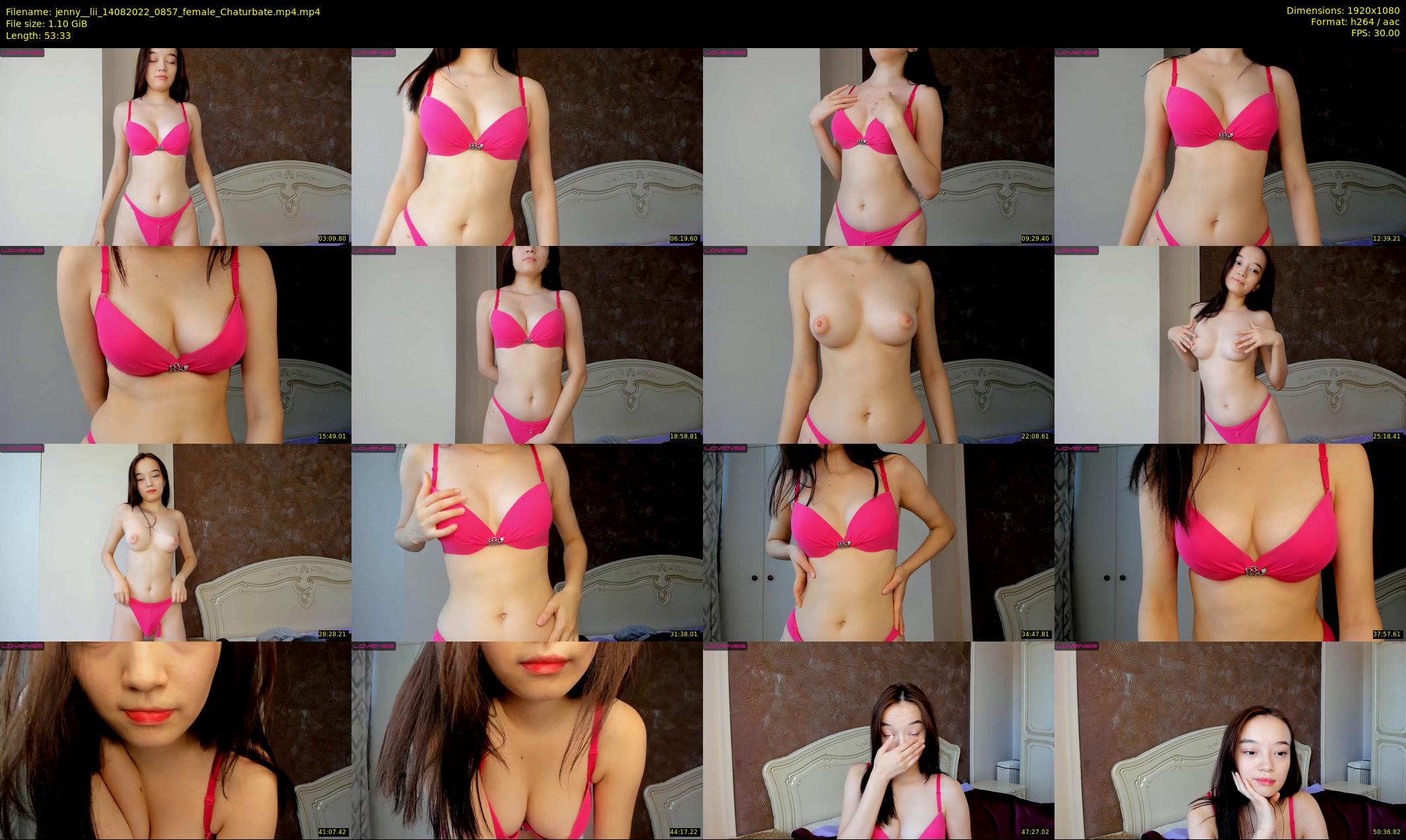 jenny__lii — 54 minute Chaturbate female cam show recording, 1080p, Aug 14, 2022