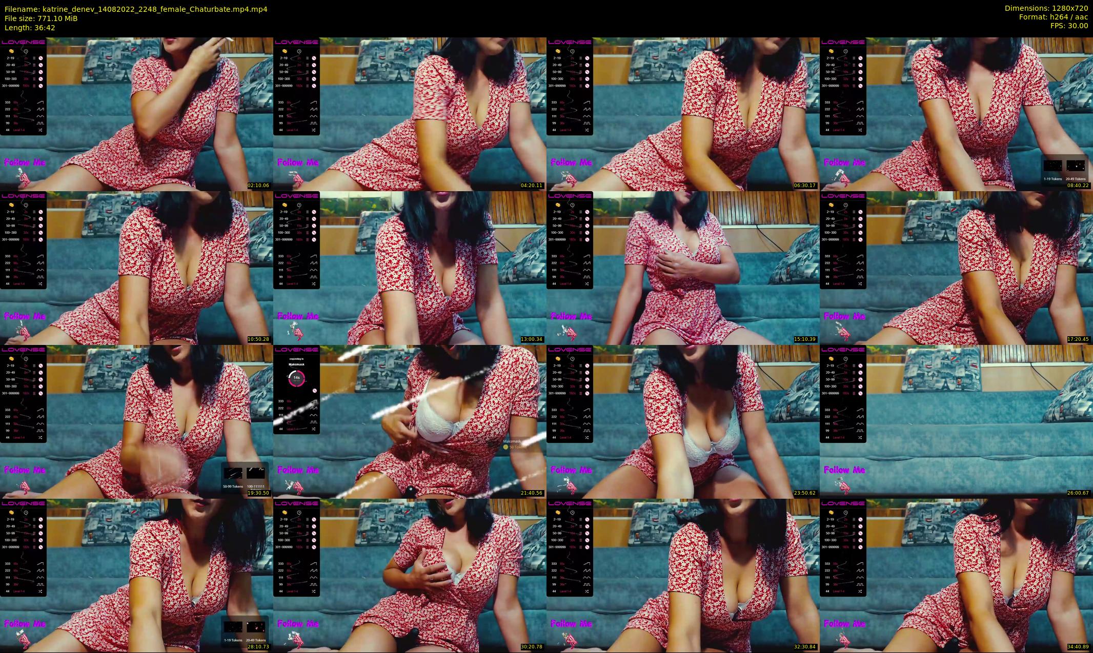 katrine_denev — 37 minute Chaturbate female cam show recording, 720p, Aug 14, 2022