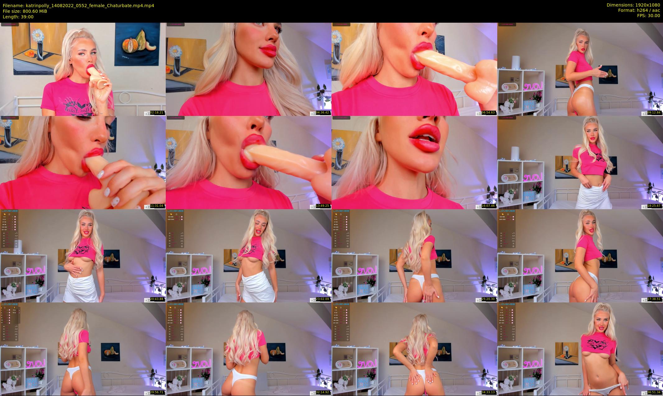 katrinpolly — 39 minute Chaturbate couple cam show recording, 1080p, Aug 14, 2022