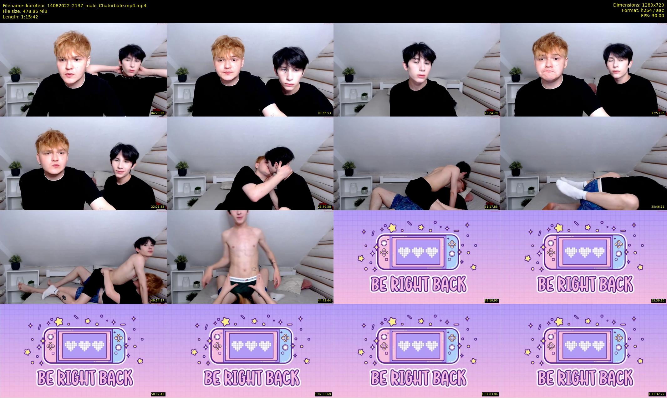 kuroteur — 76 minute Chaturbate couple cam show recording, 720p, Aug 14, 2022