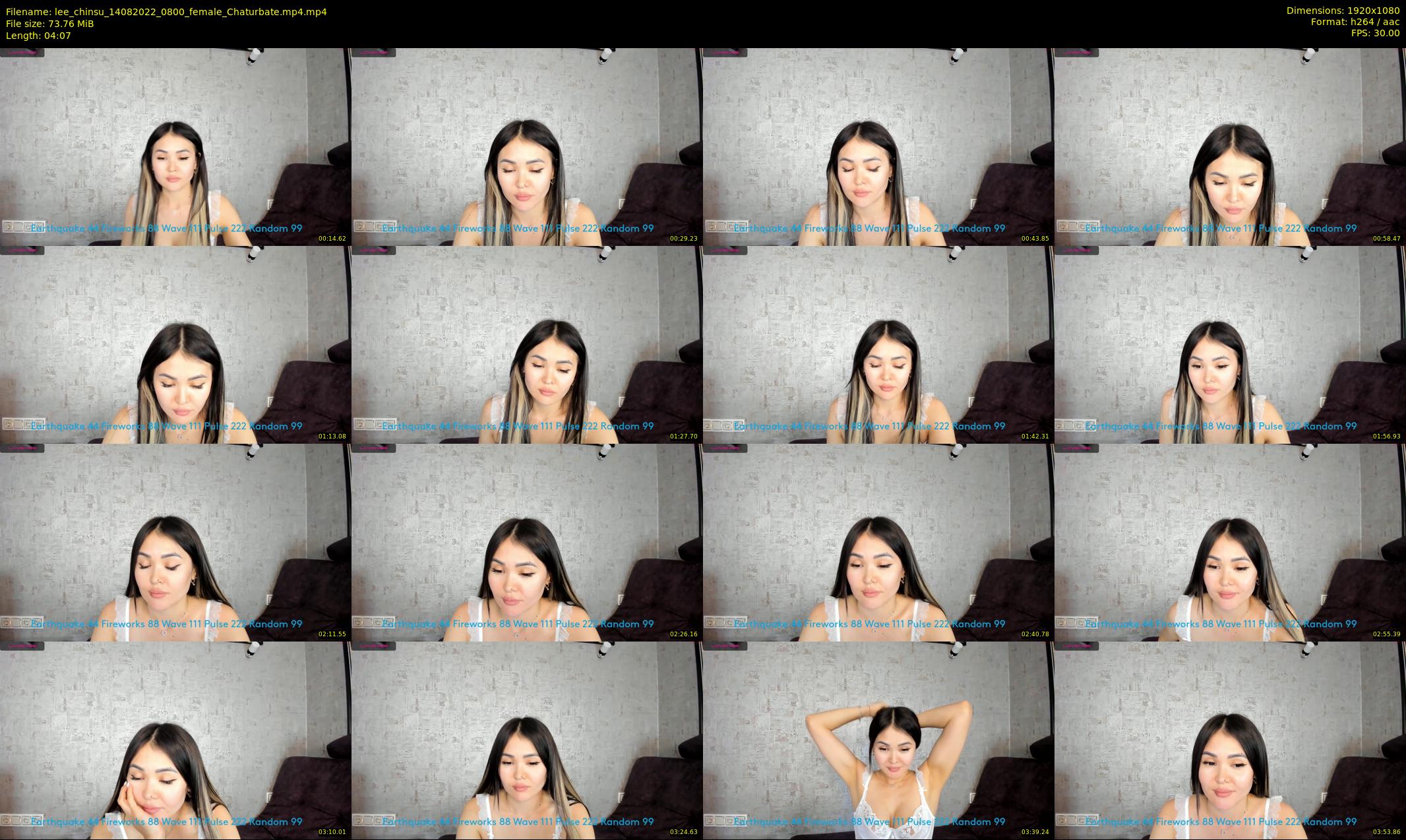 lee_chinsu — 5 minute Chaturbate female cam show recording, 1080p, Aug 14, 2022
