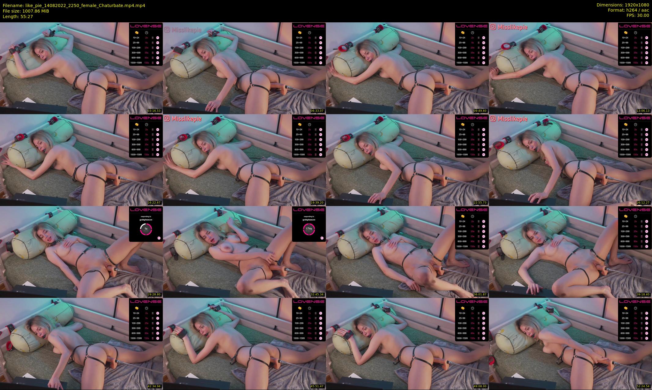 like_pie — 56 minute Chaturbate couple cam show recording, 1080p, Aug 14, 2022