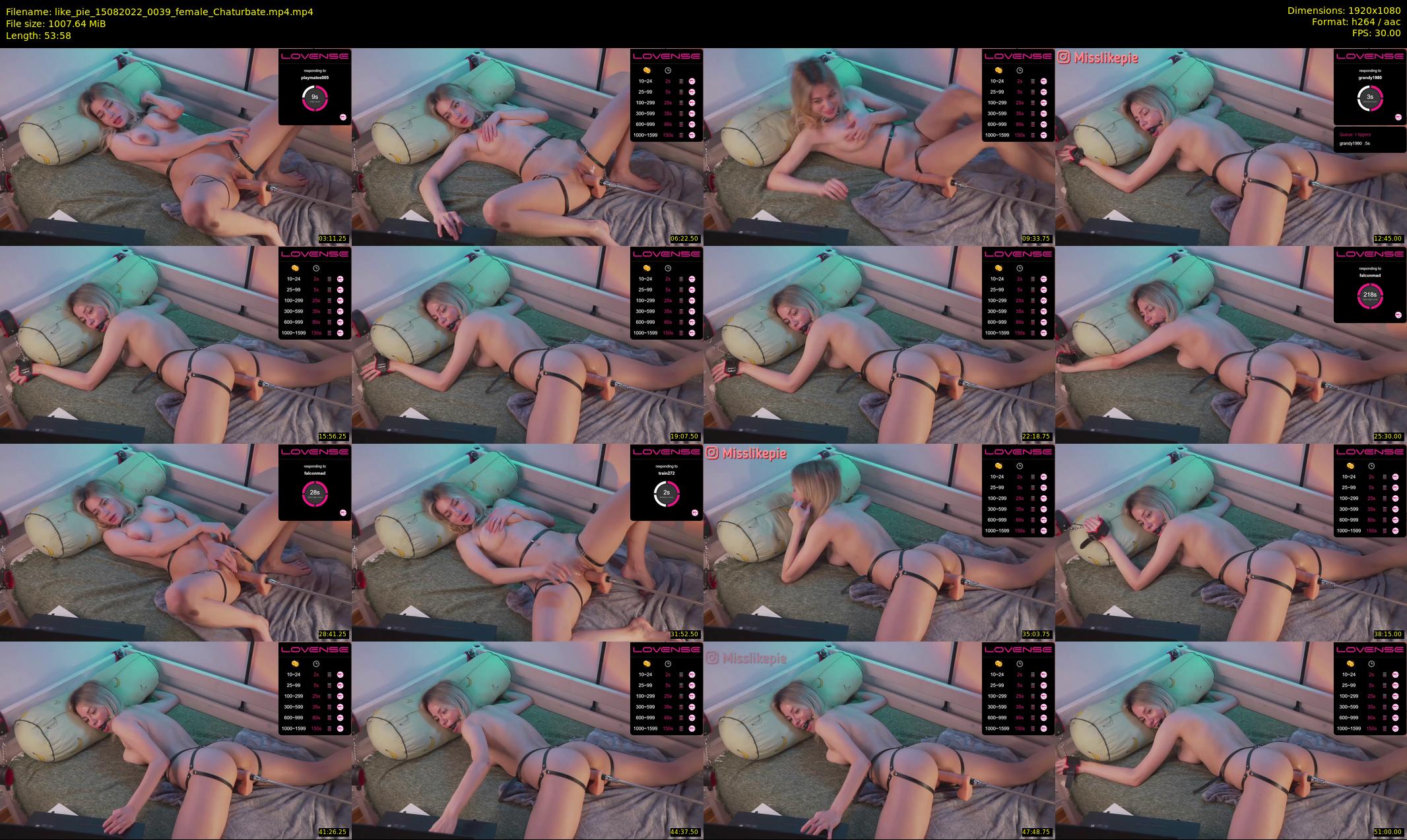 like_pie — 54 minute Chaturbate couple cam show recording, 1080p, Aug 15, 2022