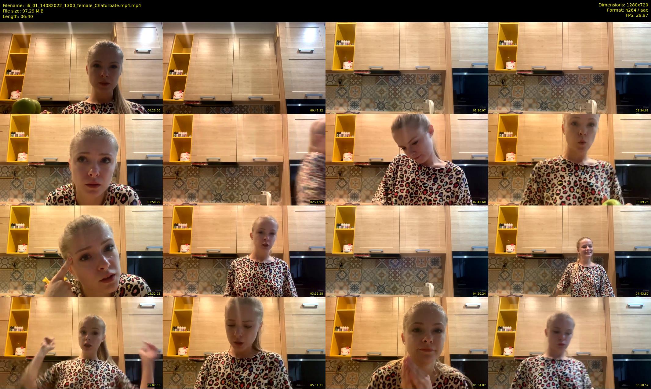 lili_01 — 7 minute Chaturbate female cam show recording, 720p, Aug 14, 2022