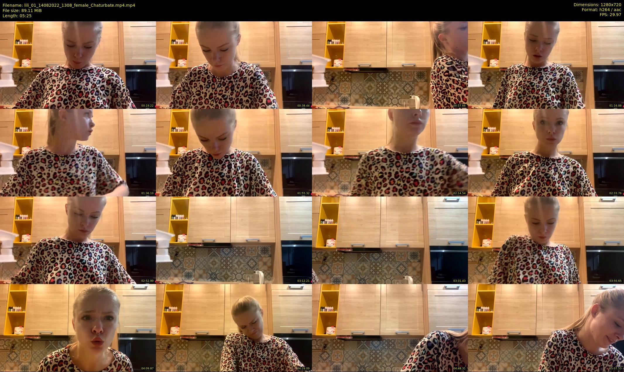 lili_01 — 6 minute Chaturbate female cam show recording, 720p, Aug 14, 2022