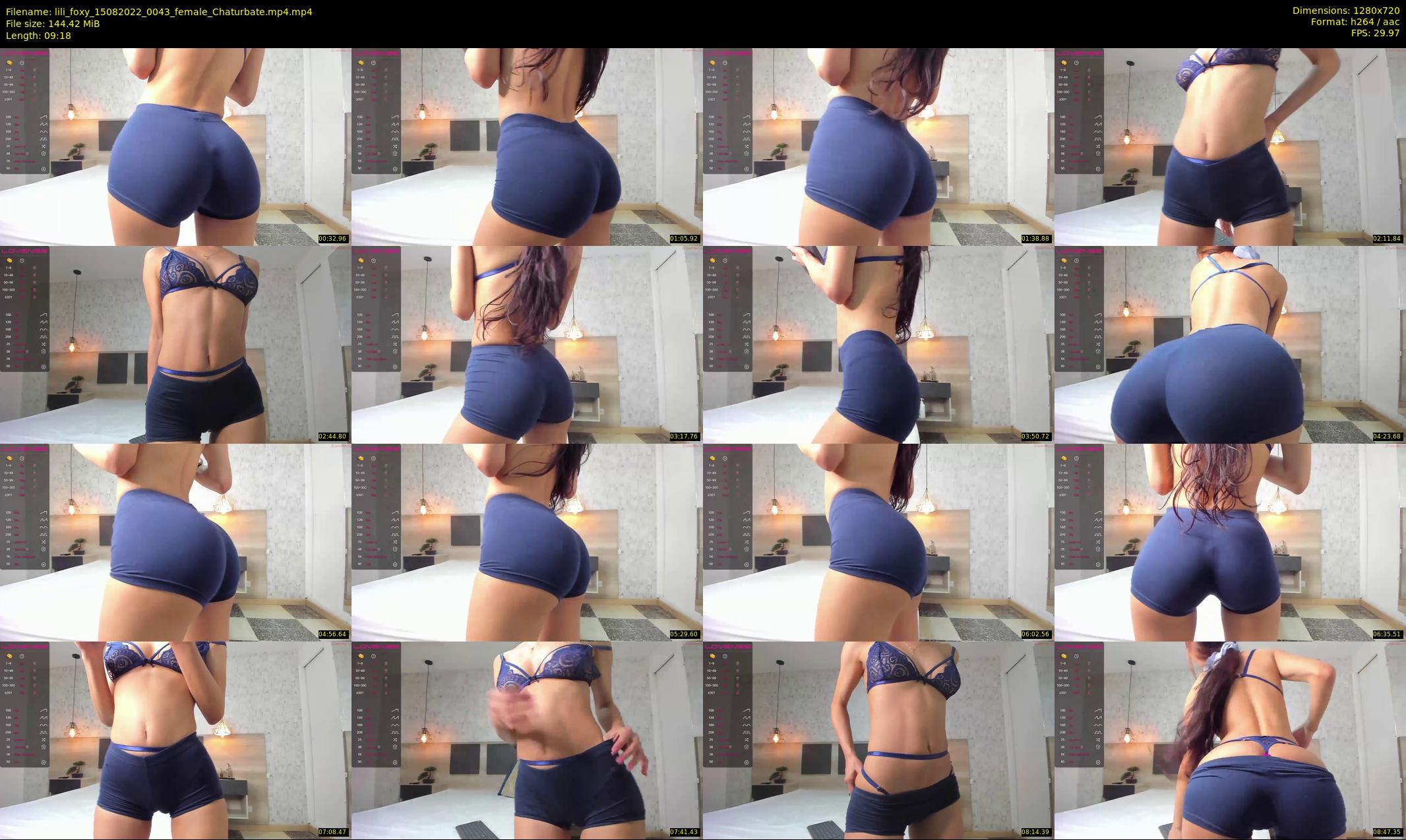 lili_foxy — 10 minute Chaturbate female cam show recording, 720p, Aug 15, 2022