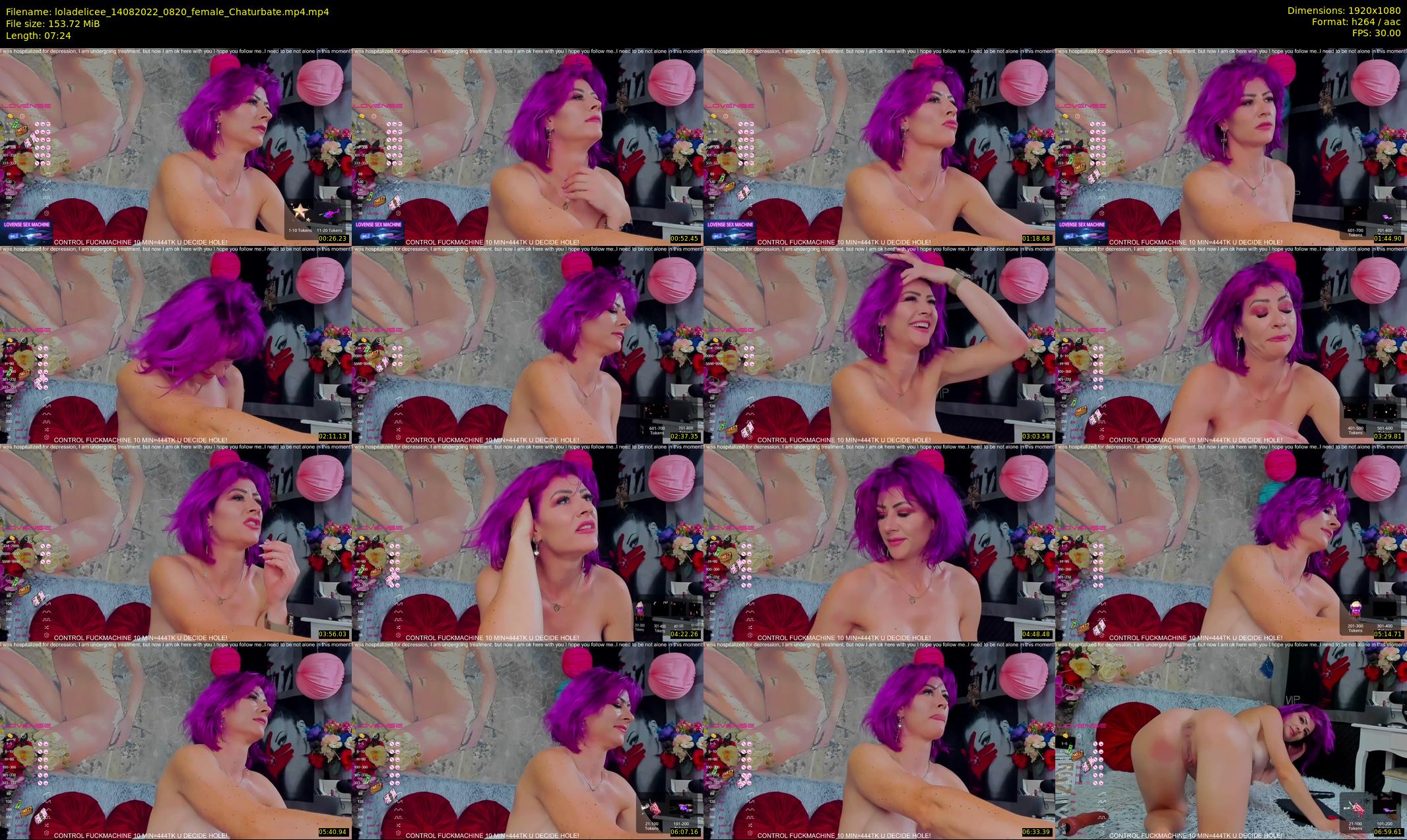 loladelicee — 8 minute Chaturbate female cam show recording, 1080p, Aug 14, 2022