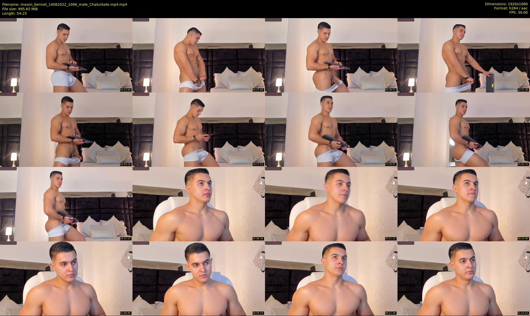 mason_bennet — 55 minute Chaturbate male cam show recording, 1080p, Aug 14, 2022