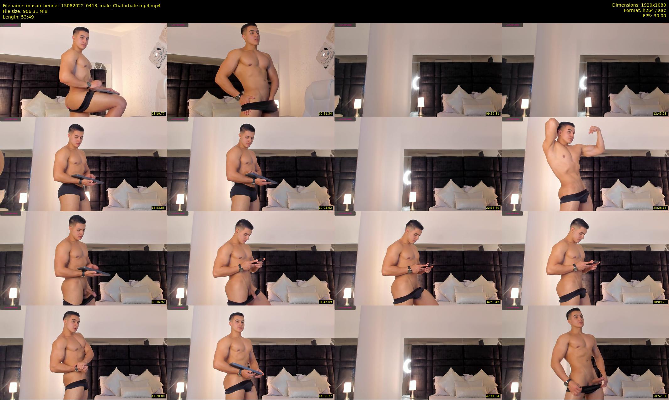 mason_bennet — 54 minute Chaturbate male cam show recording, 1080p, Aug 15, 2022