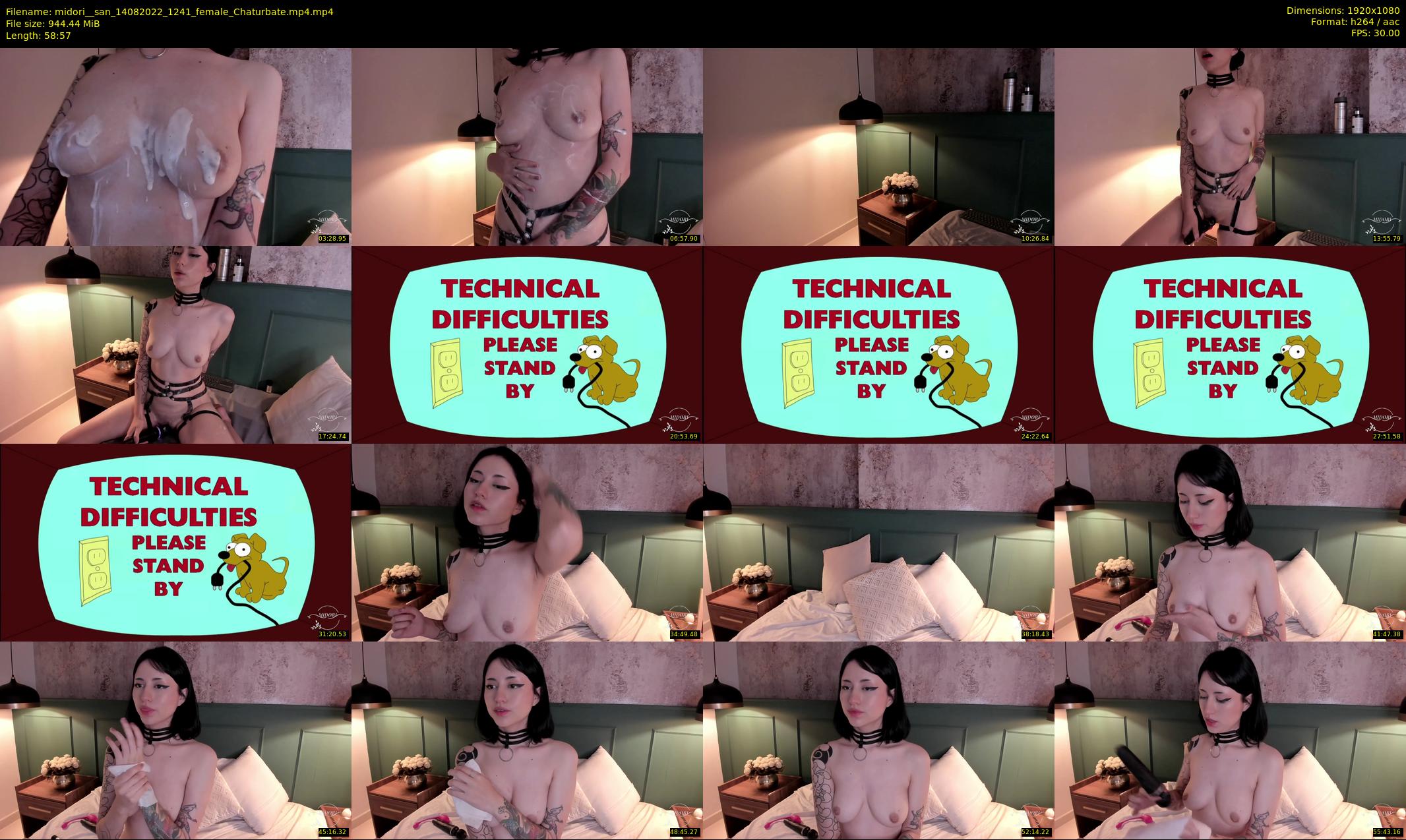 midori__san — 59 minute Chaturbate female cam show recording, 1080p, Aug 14, 2022