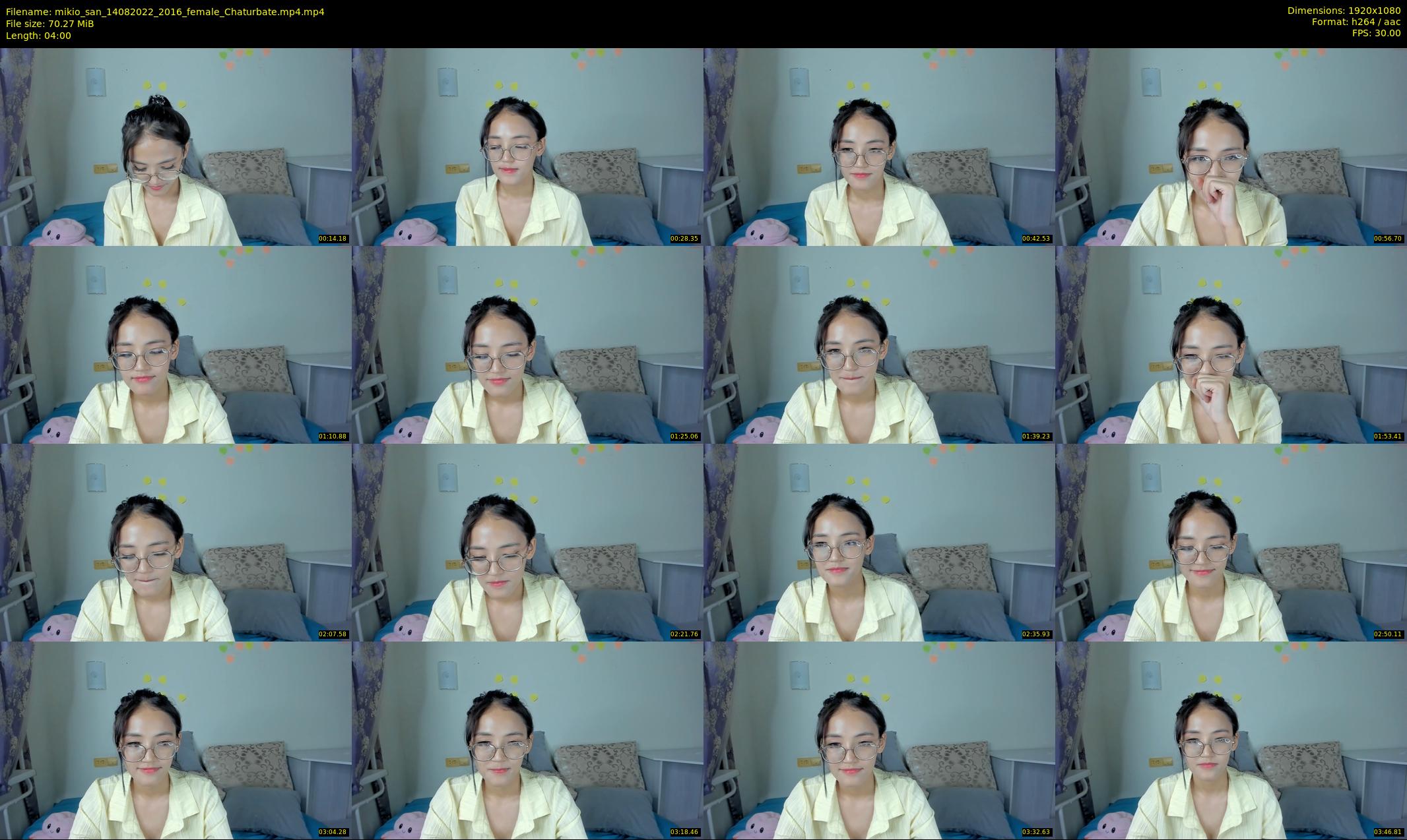 mikio_san — 4 minute Chaturbate female cam show recording, 1080p, Aug 14, 2022