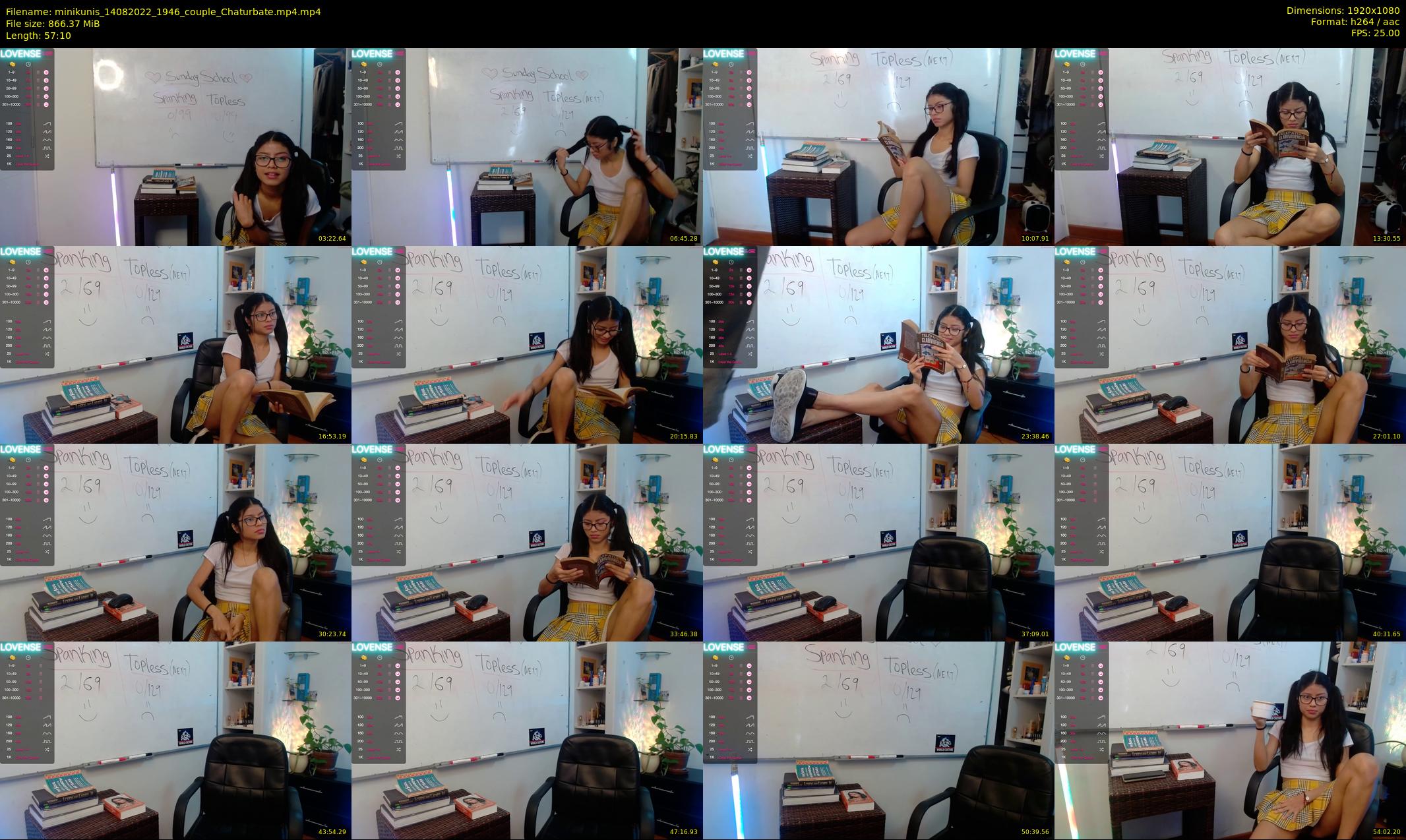 minikunis — 58 minute Chaturbate couple cam show recording, 1080p, Aug 14, 2022