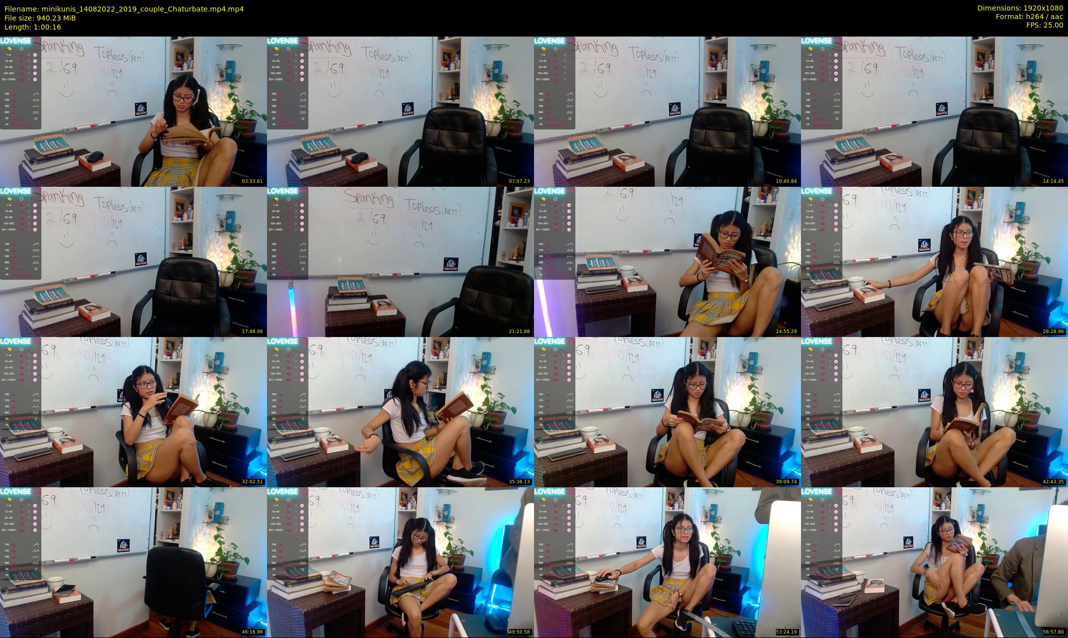 minikunis — 61 minute Chaturbate couple cam show recording, 1080p, Aug 14, 2022