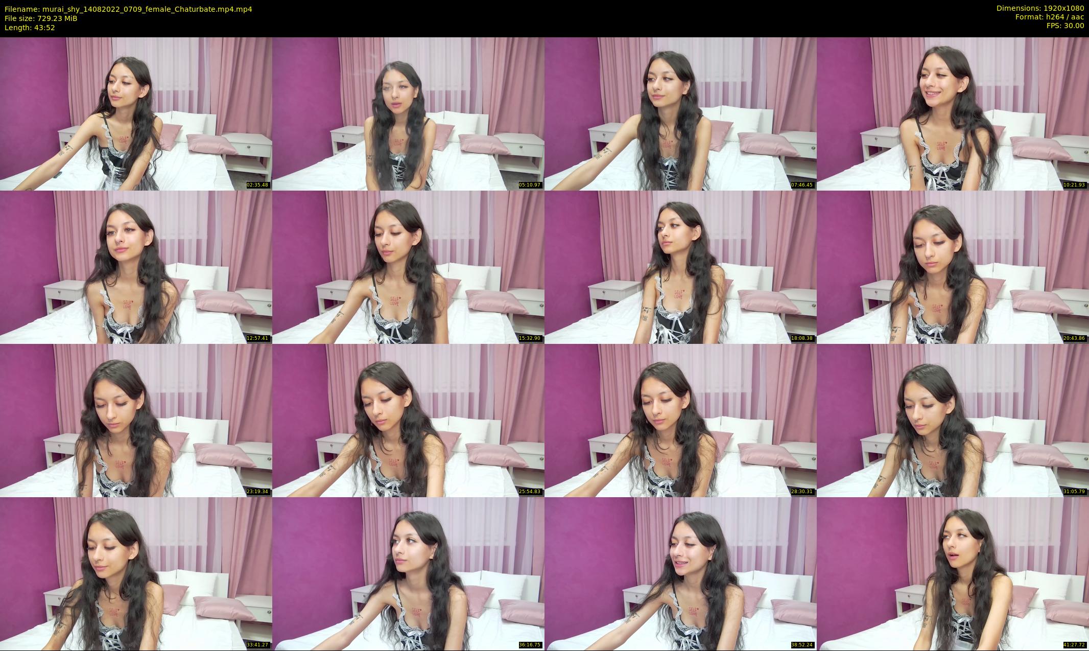 murai_shy — 44 minute Chaturbate female cam show recording, 1080p, Aug 14, 2022