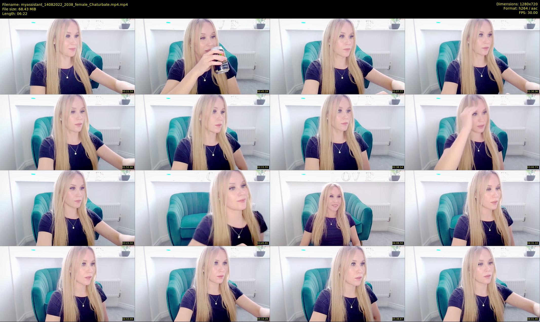 myassistant — 7 minute Chaturbate female cam show recording, 720p, Aug 14, 2022