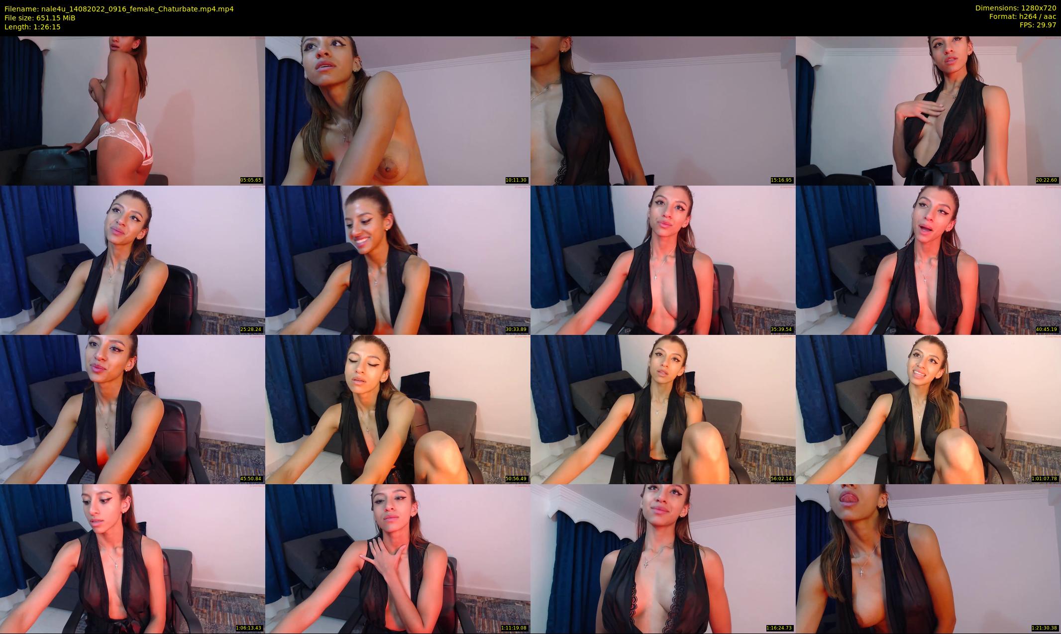 nale4u — 87 minute Chaturbate female cam show recording, 720p, Aug 14, 2022